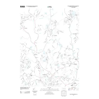 2013 Map of East Stroudsburg, 2013 Print