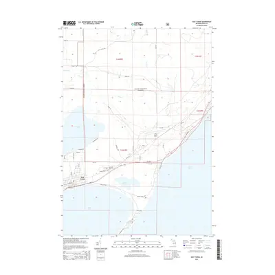 2014 Map of East Tawas, 2014 Print