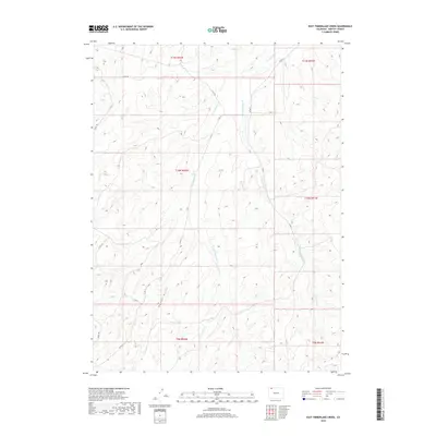2019 Map of East Timberlake Creek, 2019 Print