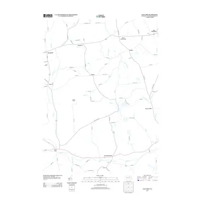 2013 Map of East Troy, 2013 Print
