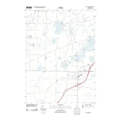 2010 Map of East Troy, 2010 Print