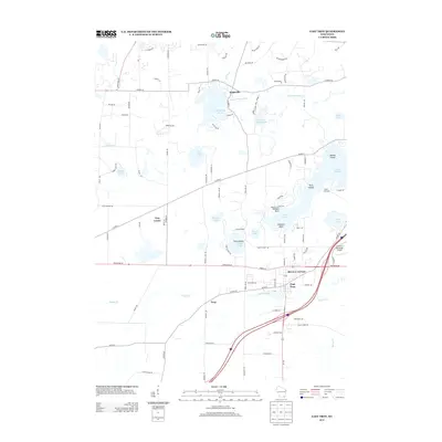 2013 Map of East Troy, 2013 Print