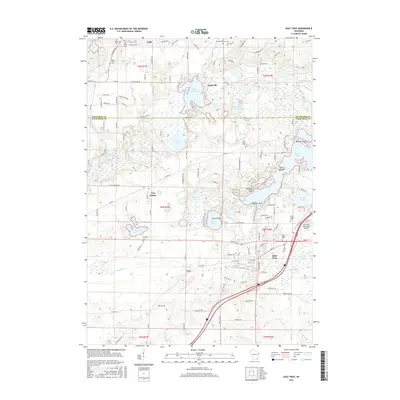 2016 Map of East Troy, 2016 Print