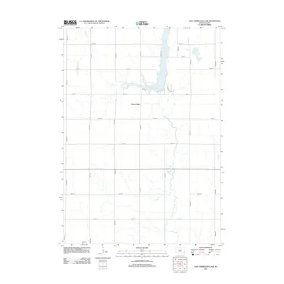 2012 Map of East Vermillion Lake, 2012 Print