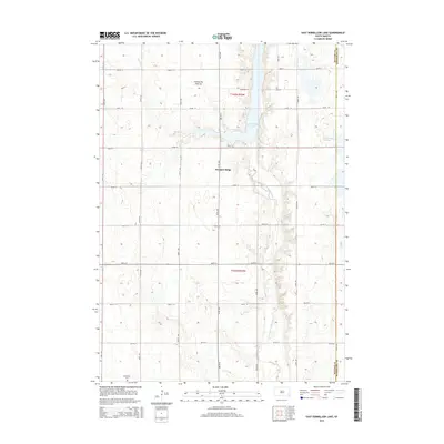 2015 Map of East Vermillion Lake, 2015 Print