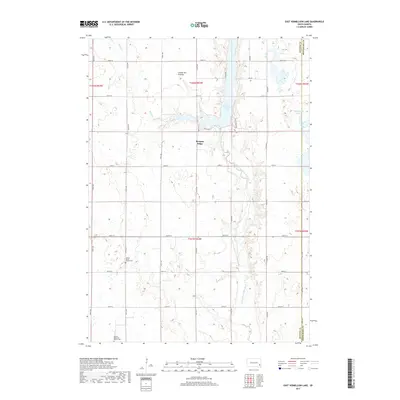 2017 Map of East Vermillion Lake, 2017 Print