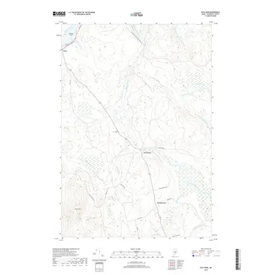 2018 Map of East Winn, 2018 Print