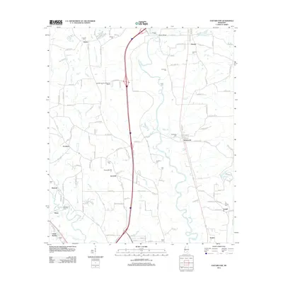 2012 Map of Eastabuchie, 2012 Print