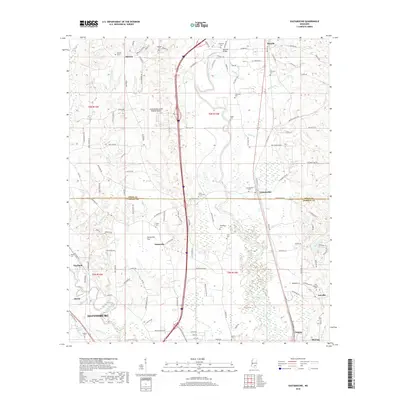 2018 Map of Eastabuchie, 2018 Print