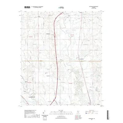 2020 Map of Eastabuchie, 2020 Print