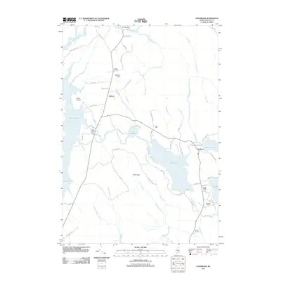 2011 Map of Eastbrook, 2011 Print
