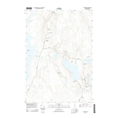 2014 Map of Eastbrook, 2014 Print