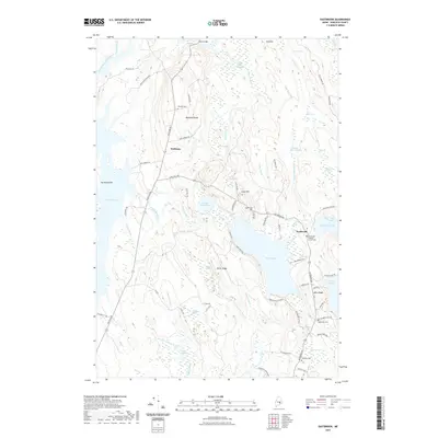 2021 Map of Eastbrook, 2021 Print