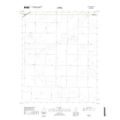 2019 Map of Easter, 2019 Print