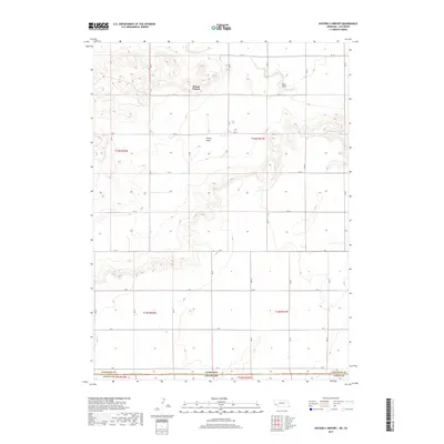 2017 Map of Easterly Airport, 2017 Print