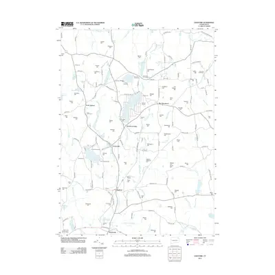 2012 Map of Eastford, 2012 Print