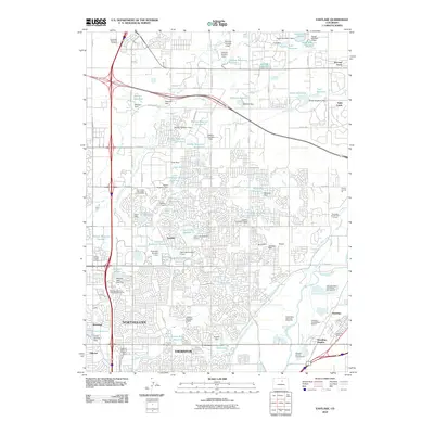 2010 Map of Eastlake, 2010 Print