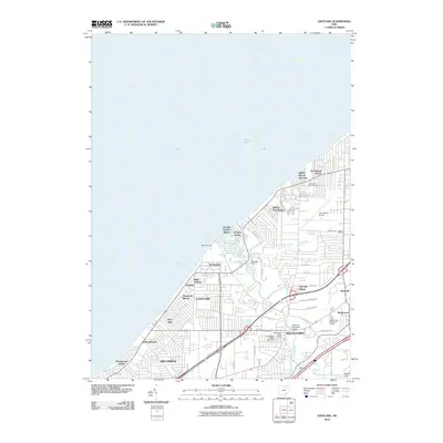 2010 Map of Eastlake, 2010 Print