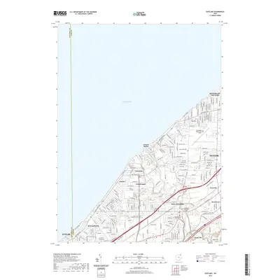 2019 Map of Eastlake, 2019 Print