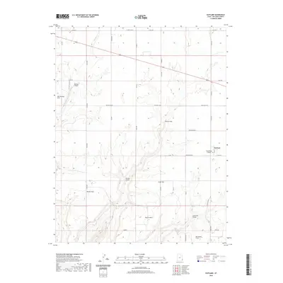 2020 Map of Eastland, 2020 Print