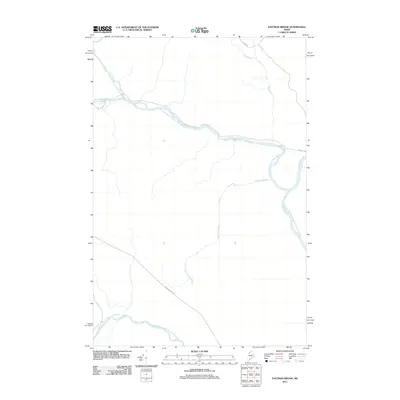 2011 Map of Eastman Brook, 2011 Print
