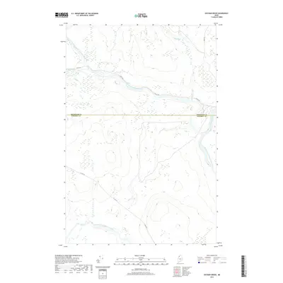 2018 Map of Eastman Brook, 2018 Print