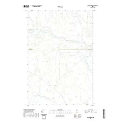 2021 Map of Eastman Brook, 2021 Print