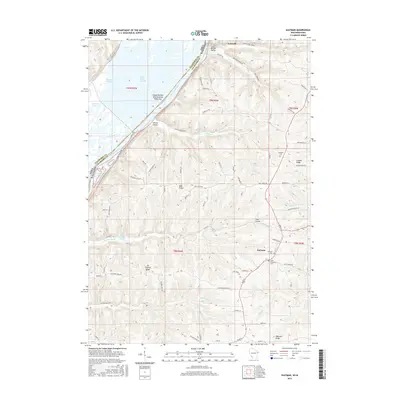 2015 Map of Eastman, 2015 Print
