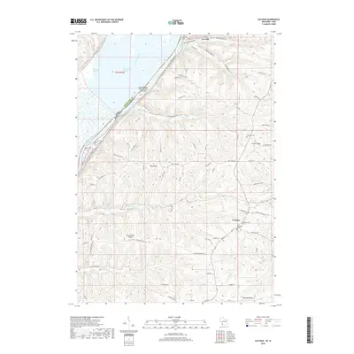 2018 Map of Eastman, 2018 Print