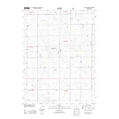2013 Map of Eastman Creek SE, 2013 Print