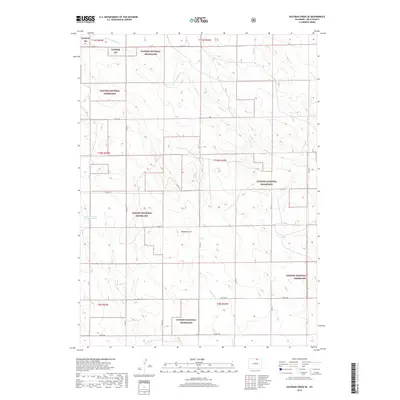 2019 Map of Eastman Creek SE, 2019 Print