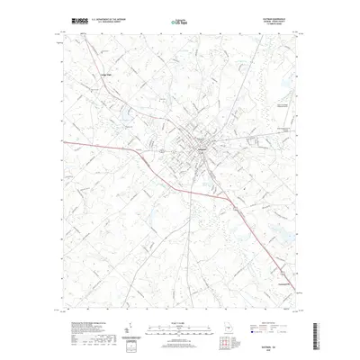 2020 Map of Eastman, 2020 Print