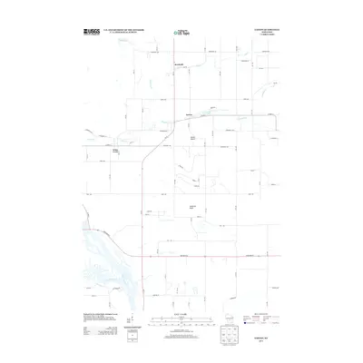 2013 Map of Easton, 2013 Print