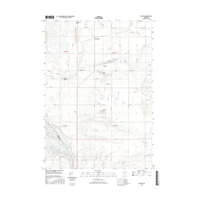 2016 Map of Easton, 2016 Print