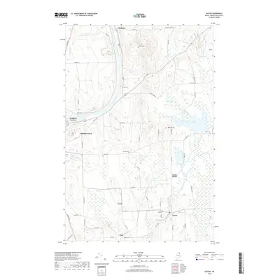 2018 Map of Easton, 2018 Print