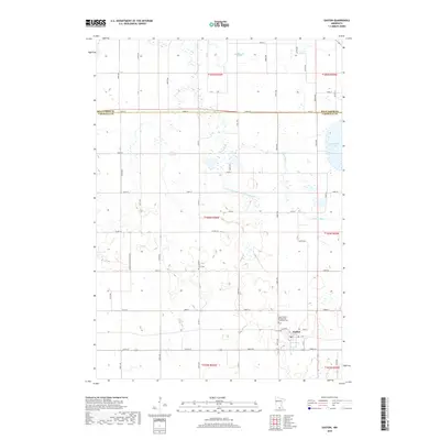 2019 Map of Easton, 2019 Print