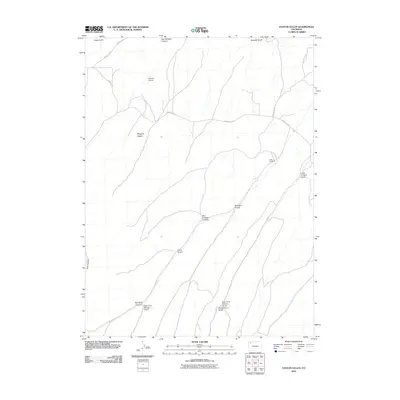 2010 Map of Easton Gulch, 2010 Print