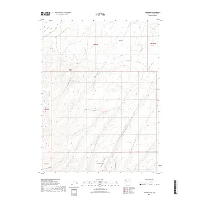 2019 Map of Easton Gulch, 2019 Print