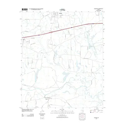 2013 Map of Easton, 2013 Print
