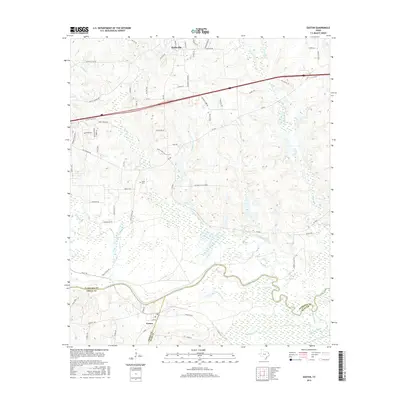 2016 Map of Easton, 2016 Print