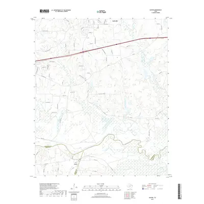 2019 Map of Easton, 2019 Print