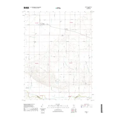 2018 Map of Easton, 2018 Print