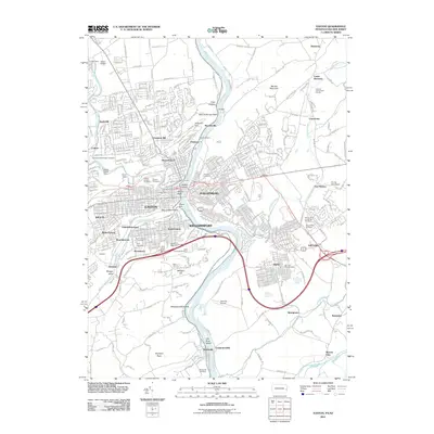 2011 Map of Easton, 2011 Print