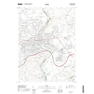 2019 Map of Easton, 2019 Print