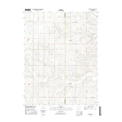 2016 Map of Easton SW, 2016 Print