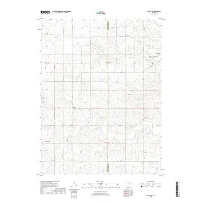 2018 Map of Easton SW, 2018 Print