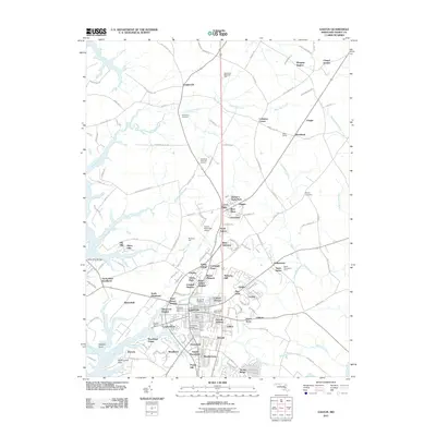 2011 Map of Easton, 2011 Print