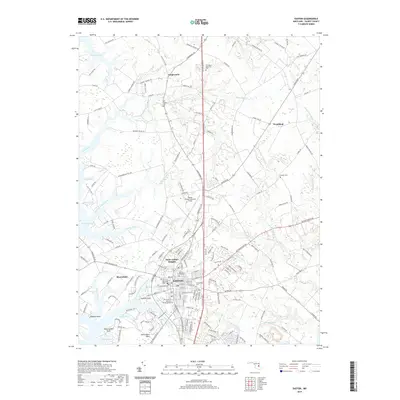 2019 Map of Easton, 2019 Print