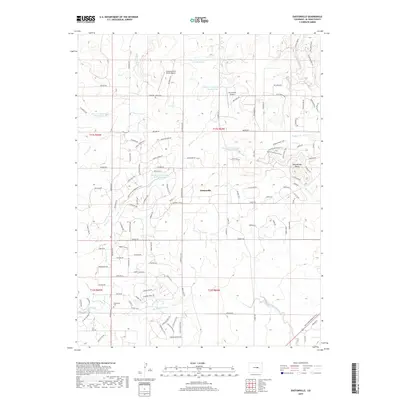 2019 Map of Eastonville, 2019 Print