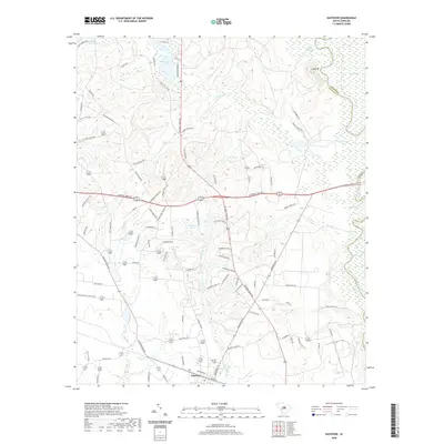2020 Map of Eastover, 2020 Print